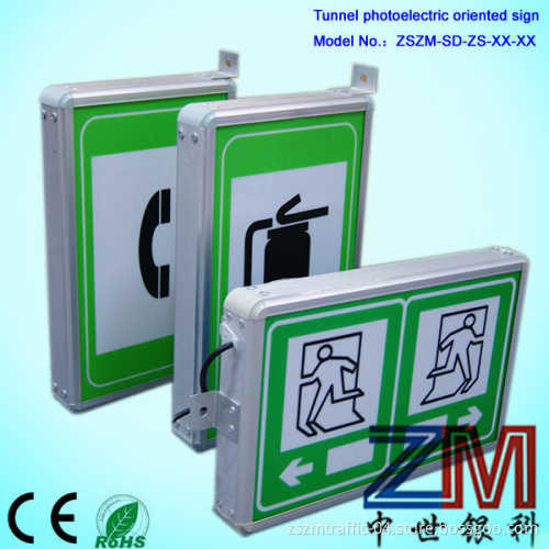Tunnel LED Photoelectric Oriented Sign